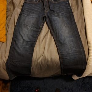 Buffalo David Bitton Dark Blue Relaxed Jeans